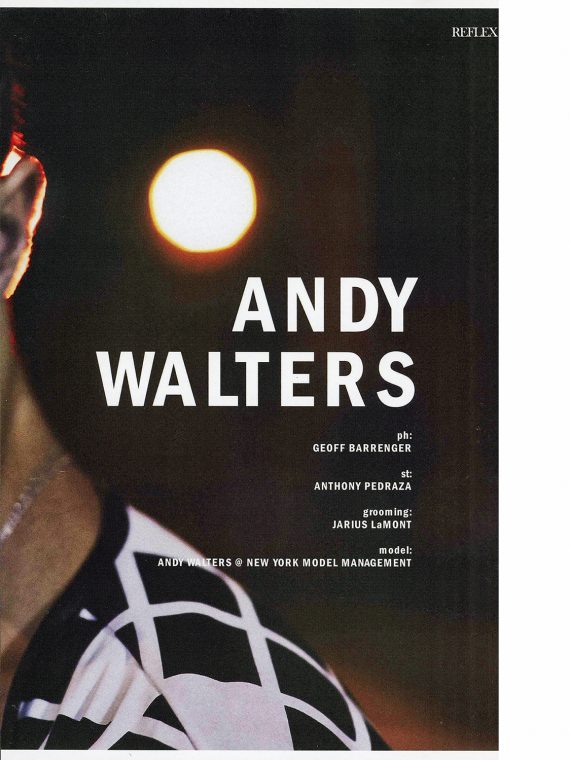 Model Men Andy Walters