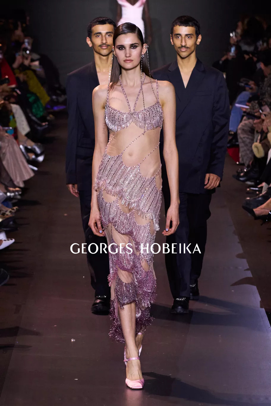 ANA MIGUEL FOR GEORGES HOBEIKA AT HAUTE COUTURE WEEK SPRING SUMMER 23