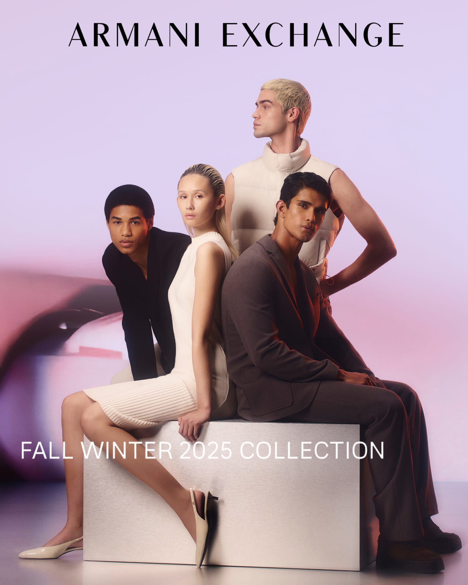 TOMÁS DINIZ ARMANI EXCHANGE FW25 CAMPAIGN TOMÁS DINIZ ARMANI EXCHANGE FW25 CAMPAIGN